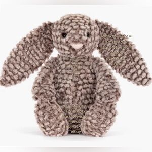 BNWT JELLYCAT BASHFUL LUXE BUNNY PINE MORE GORGEOUS IRL!